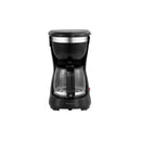 CAFETERA BÁSICA PARA 4 TAZAS CON JARRA DE VIDRIO DE 600ml NUUR MODELO:CAFEJAR4