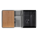 TARJA DE ACERO INOXIDABLE DOBLE TINA ELKAY PARA COCINA EU32189ACO