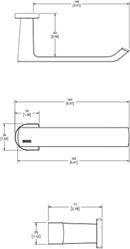 TOALLERO SENCILLO SPIGA CROMO SPG-109