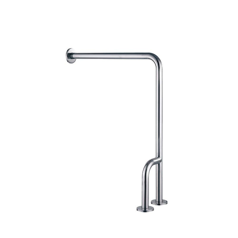 BARRA DE SEGURIDAD "L" AL PISO EN ACERO INOXIDABLE WA70.200