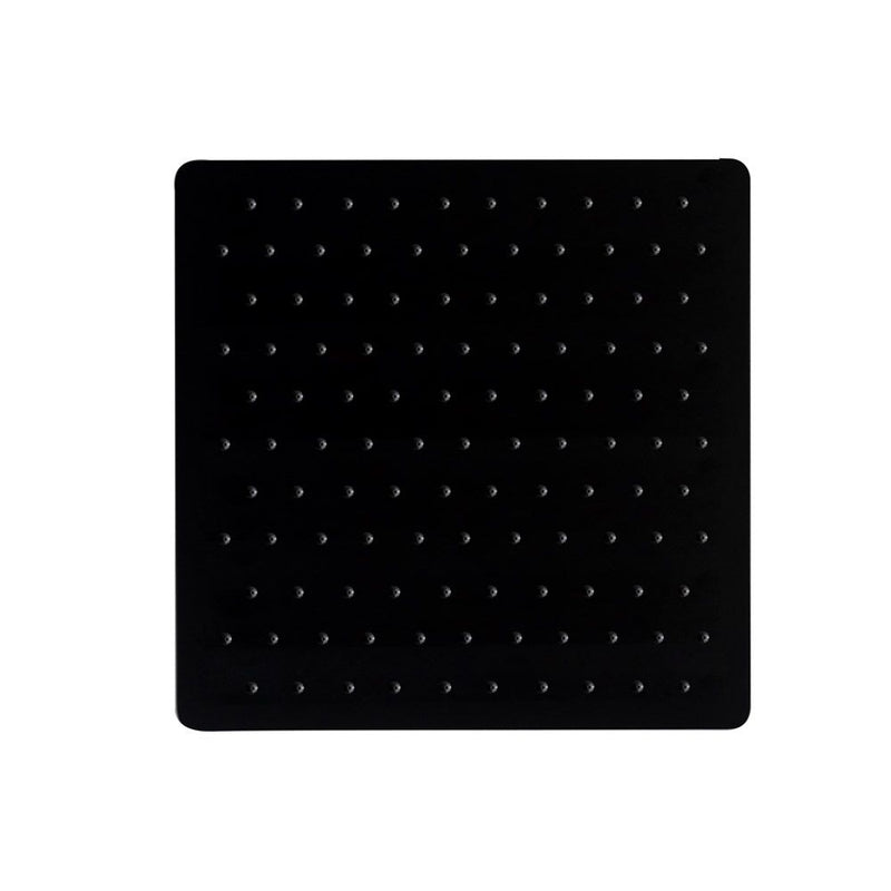 REGADERA DE LLUVIA CUADRADA 400 400 mm  WS02.001NM NEGRO MATE