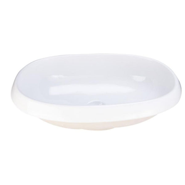LAVABO SOBRECUBIERTA SIN REBOSADERO ELIPSIS II