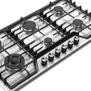 PARRILLA DE GAS EMPOTRABLE 6 QUEMADORES NUUR MODELO:PARGA6AI