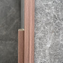 MOLDURA  LIGHT WALLNUT WPC 35x35x2900 MM PARA TERMINACIONES EN ESQUINA ZK12