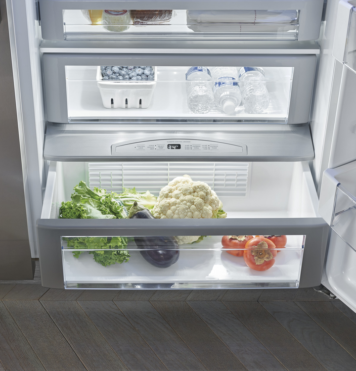 REFRIGERADOR SIDE BY SIDE DE 623L ACERO INOXIDABLE MINIMALIST STATEMENT ZISS360DNSS