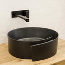 LAVABO NOKIA BLACK REDONDO 430*150