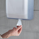 TOALLERO FLUIDO CENTRICO INOX. SATINADO LOGO JOFEL AG45000