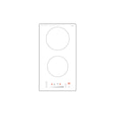 PARRILLA DE INDUCCIÓN VERTICAL COLOR BLANCO 2 QUEMADORES 1,000W C/U MODELO:PARIN2-BB