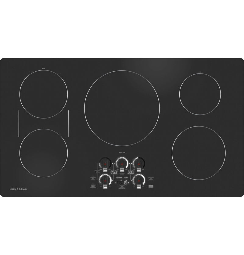 PARRILLA DE INDUCCION 90CM/36"/NEGRO MINIMALIST ZHU36RDTBB