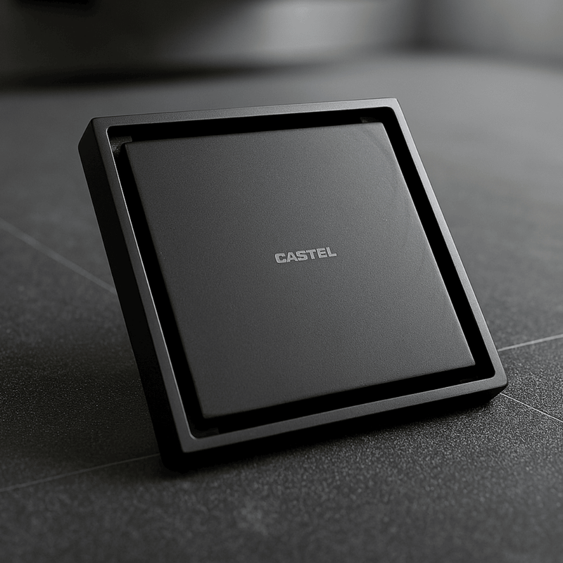 COLADERA CUADRADA 10X10 BLACK 90.5003N