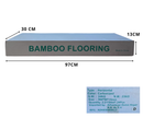 PISO DE MADERA SOLIDO DE BAMBOO CARBONIZADO HORIZONTAL (960*96*15 MM CAJA DE 2.21 M2)