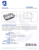 TARJA DE ACERO INOXIDABLE ELKAY PARA COCINA E30189