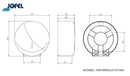 PORTARROLLO MINI FUTURA ACERO INOXIDABLE AE25000