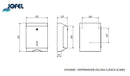 DISPENSADOR DE TOALLAS INTERDOBLADAS SATINADO ACERO INOXIDABLE AH14000