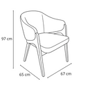 SILLA ALEJANDRA RIVOLI BEIGE