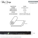 ALFOMBRA DE ROLLO DISCO NEON 100% NYLON (ANCHO 3.66 MTS)