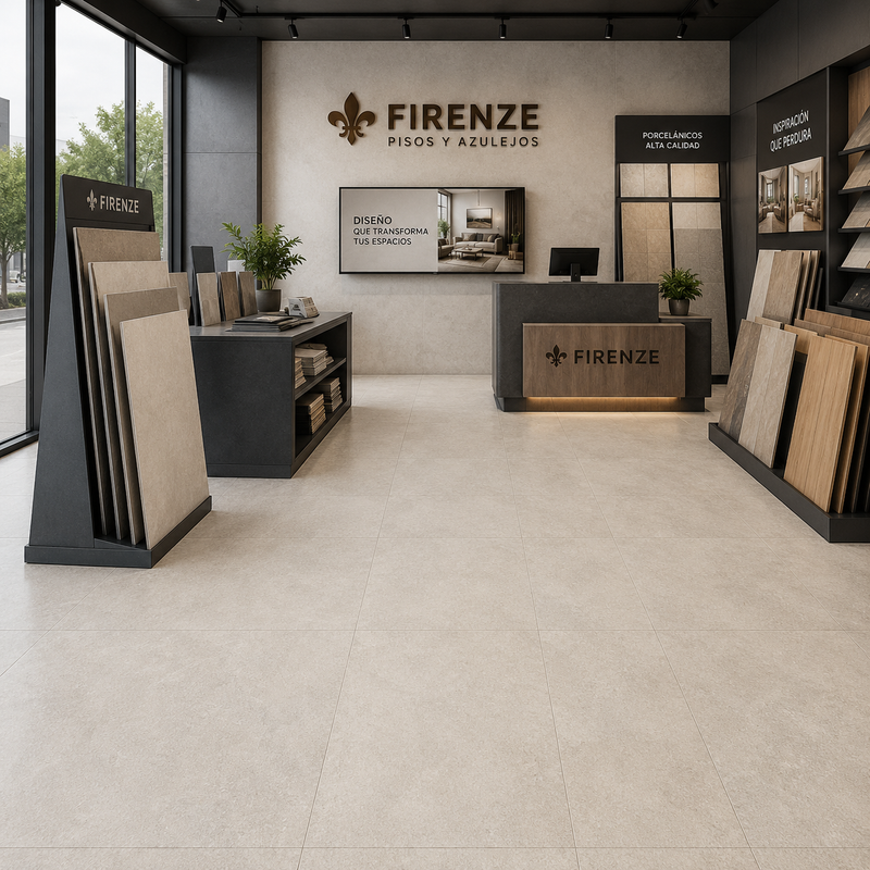 PISO PORCELANICO PORTLAND STONE CROSSCUT  GREIGE RECTIFICADO 59.3X119 (CAJA 2.12)3PZ