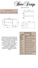 GABINETE PARA BAÑO ATHENEA