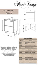 GABINETE PARA BAÑO ATHENEA