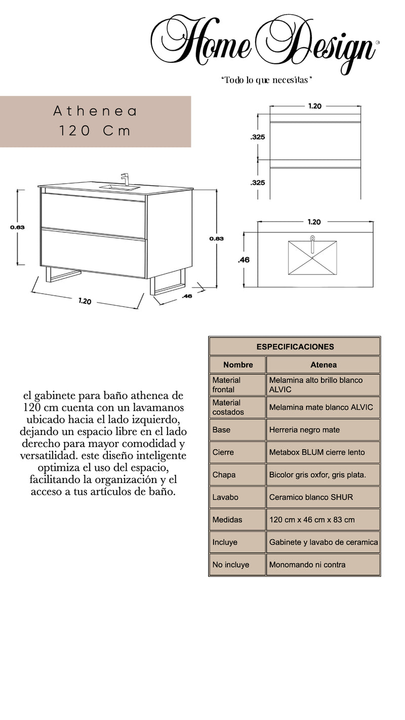 GABINETE PARA BAÑO ATHENEA