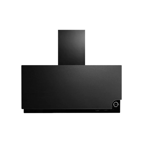 CAMPANA EXTRACTORA INTELIGENTE DE PARED 90CM CON TERMINADO SUPERIOR MATE E INFERIOR VIDRIO TEMPLADO, WIFI NUUR MODELO:CAMEXPA90IM