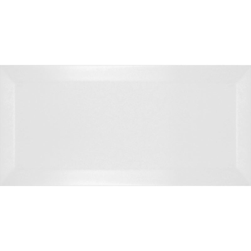 PISO PORCELANICO METRO BLANCO BRILLO 10 X 20 CM CAJA = 1 M2