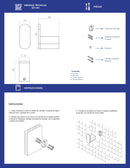 PERCHA NEGRO MATE B60.449NM