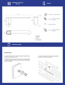 PORTARROLLOS NEGRO MATE B60.469NM
