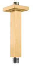 BRAZO A TECHO CUADRADO 180MM WA30.211BG BRUSHED GOLD