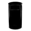 BOTE DE BASURA MEDIA LUNA CON CENICERO BG88201