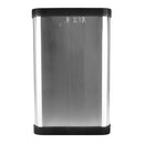 BOTE DE BASURA CUADRADO PEQUEÑO INOXIDABLE BI70090