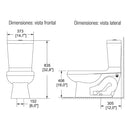 WC BOLMEN 16 MARFIL 4.8LPD