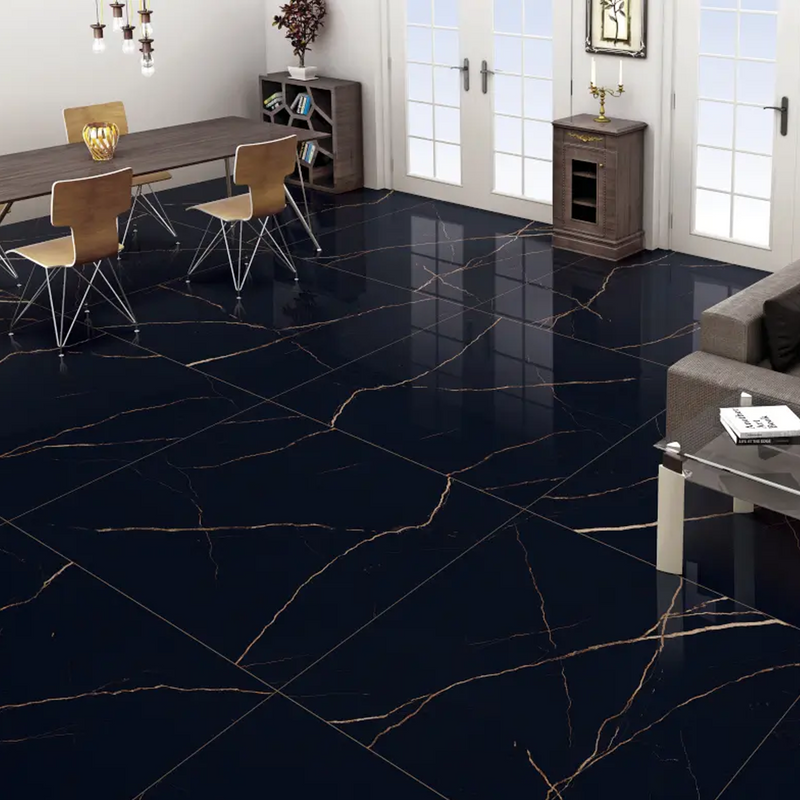 PISO PORCELANICO CALACATTA BLACK  120*120(CAJA 2.88 M2)