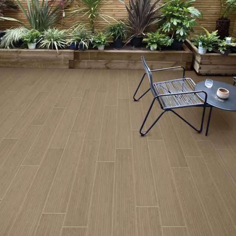 PISO PORCELANICO CALIFORNIA OAK 20*120(CAJA 1.20 M2)