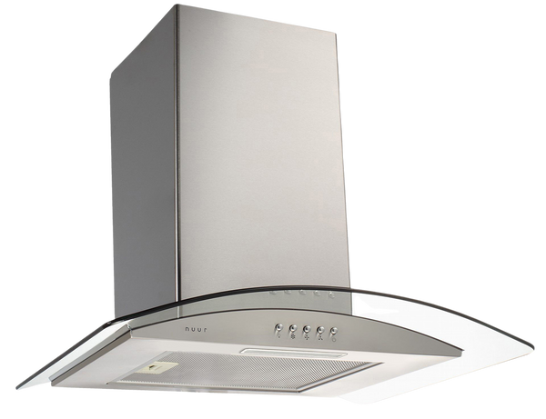 CAMPANA EXTRACTORA A PARED ACERO INOXIDABLE Y CRISTAL 60 CM MODELO:CAMEXPA60AV