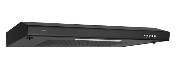 CAMPANA EXTRACTORA A PARED ACERO INOXIDABLE 60 CM COLOR NEGRO MODELO:CAMEXPA60AN