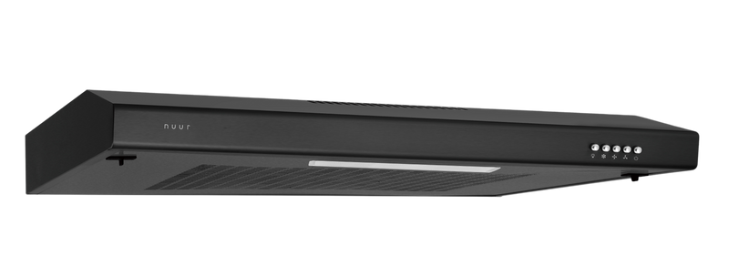 CAMPANA EXTRACTORA A PARED ACERO INOXIDABLE 60 CM COLOR NEGRO MODELO:CAMEXPA60AN