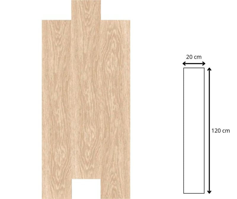 PISO CERAMICO TIPO MADERA NORUEGA HAYA 20*120(CAJA 1.83 M2 CONTIENE 8 PZAS)