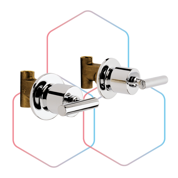 MEZCLADORA INDIVIDUAL DE EMPOTRAR PARA REGADERA DE SOLDAR SPACIO CRE-SP-01