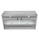 CAMPANA DECORATIVA DE 90CMS/36" ACERO INOXIDABLE STATEMENT UVW93642PSS