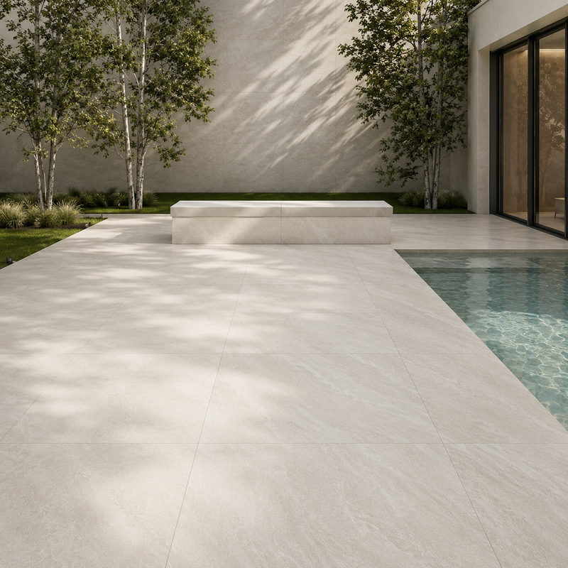 PISO PORCELANICO ORIGINIS WHITE 80x160 (CAJA 2.56 m2) White