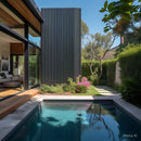 LAMBRIN EXTERIOR WPC CARBON 2900X219X26MM PZA=0.6351 M2