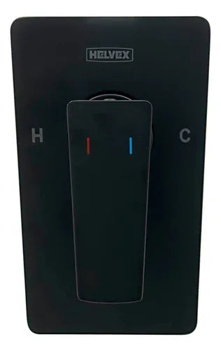 MONOMANDO REGADERA SIN DESVIADOR SPIGA EBANO SPG-200-EB