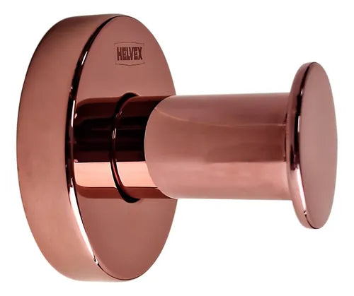 GANCHO SENCILLO TUBULAR ACABADO AURA TUB-06-AU
