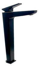 MONOMANDO LAVABO ALTO SIN CONTRA SPIGA EBANO SPG-101-EB