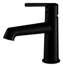 MONOMANDO CORTO PARA LAVABO NEGRO MATE VP15.011NM