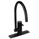 MONOMANDO CORTO PARA FREGADERO ELITE 5.7 L ECOLVEX EBANO E-300-EB-EVX