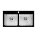 TARJA DE ACERO INOXIDABLE DOBLE TINA ELKAY PARA COCINA ECDR-361985