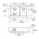 TARJA ELKAY  ECTRUF32179R SATINADO PULIDO