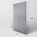 PANEL MARMOL DE PVC MARTELINADO ELECTRO GREY 280X112X.5CM